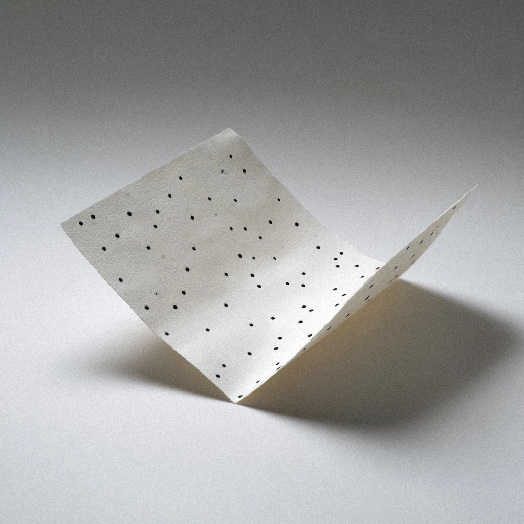 mainaccessdoor_35807_a_paper_sculpture_with_black_dots_on_a_whi_a26011d3-1b3e-4058-a75e-7e8e8b9bfba5 copy